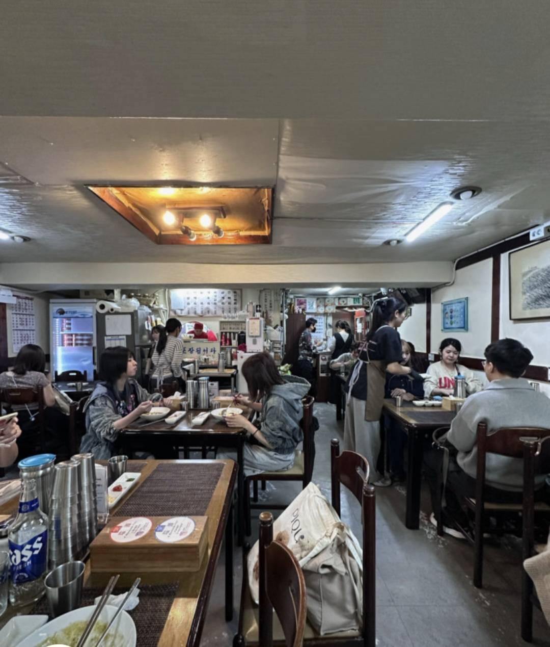ソウォン粥の店内